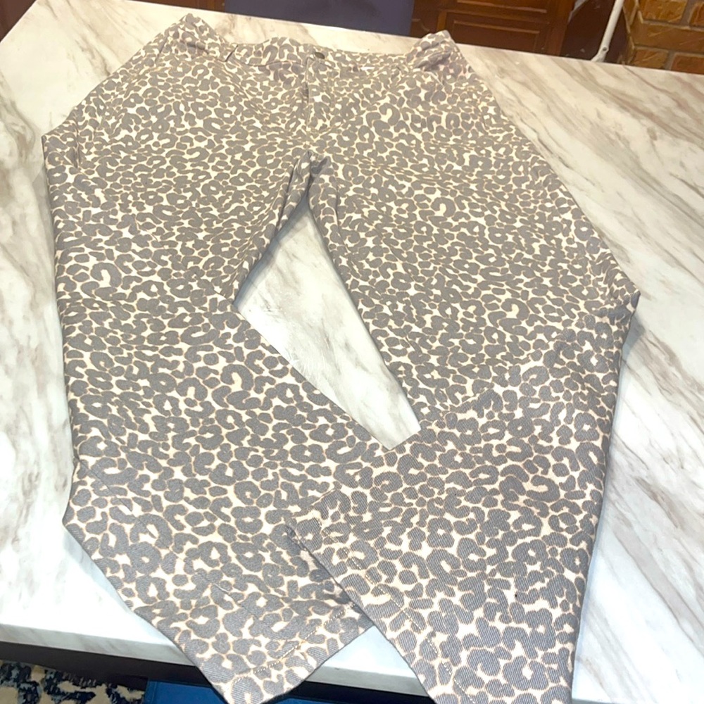Women's Leopard Print Jeans
